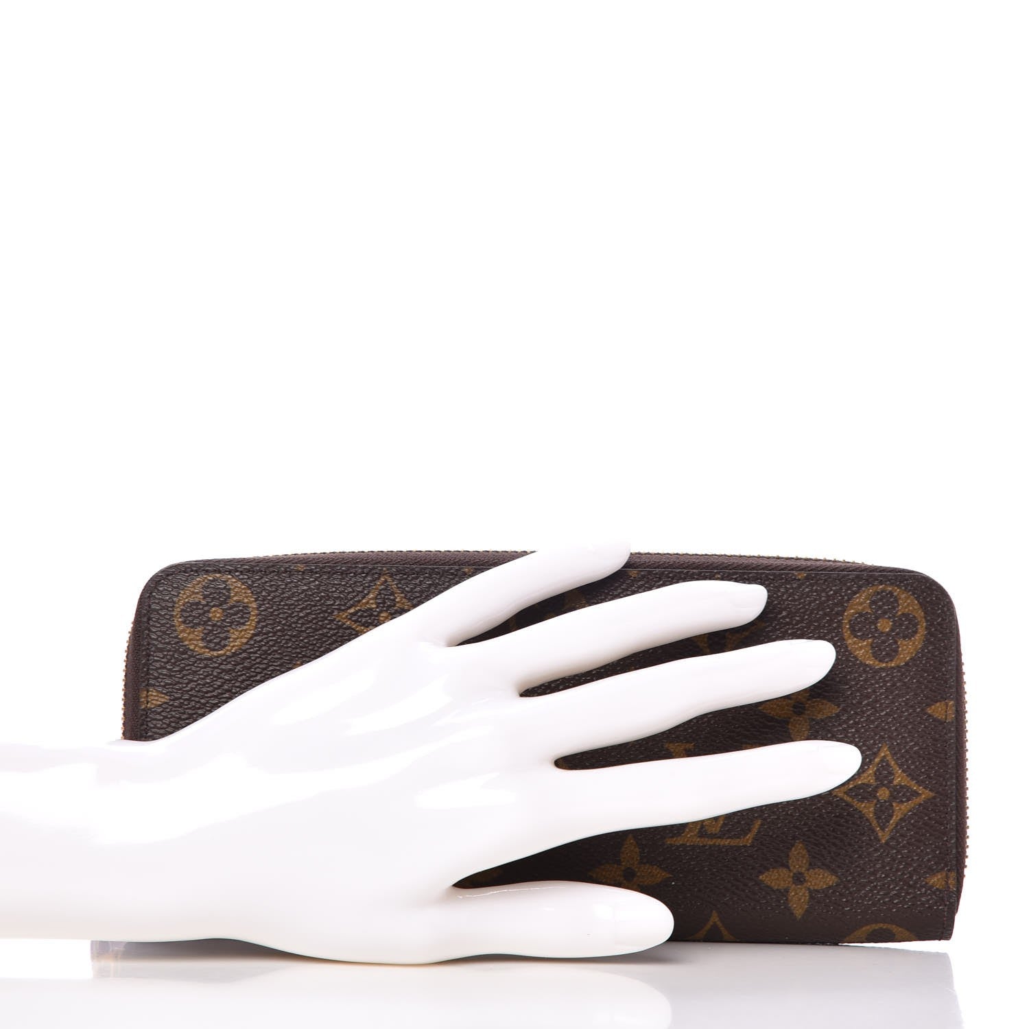 Louis Vuitton Monogram Clemence Wallet Fuchsia 2 of 9