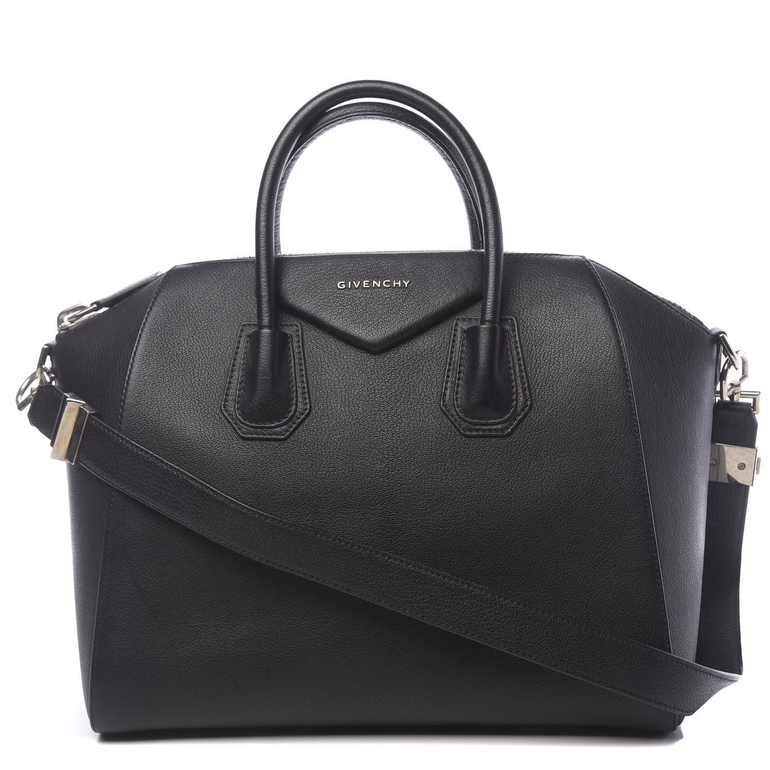 Givenchy Sugar Goatskin Medium Antigona Black 1 of 13