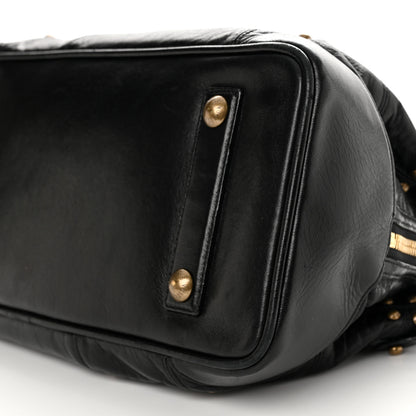 Louis Vuitton Lambskin Riveting Black 10 of 10