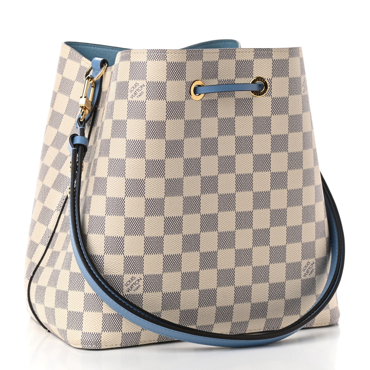 Louis Vuitton Damier Azur Neonoe MM Bleuet 3 of 8