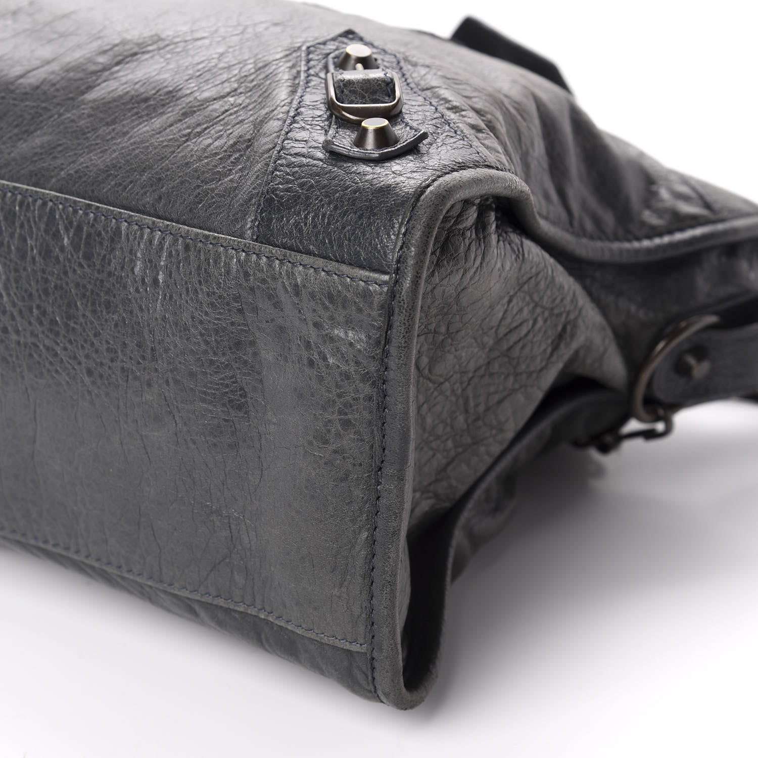 Balenciaga Agneau Classic Hardware City Anthracite 8 of 11