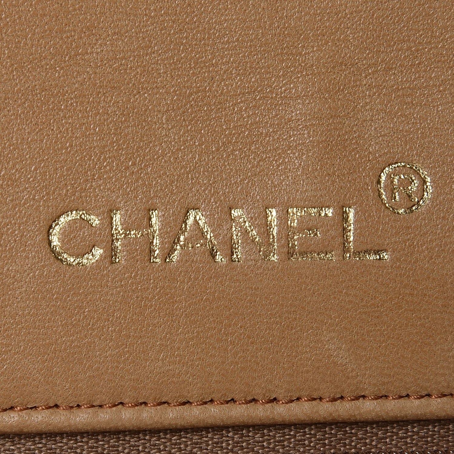 Chanel Lambskin Chevron Quilted Medium Single Flap Beige 6 of 10