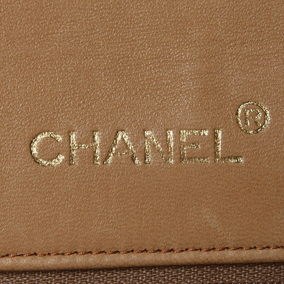 Chanel Lambskin Chevron Quilted Medium Single Flap Beige 6 of 10