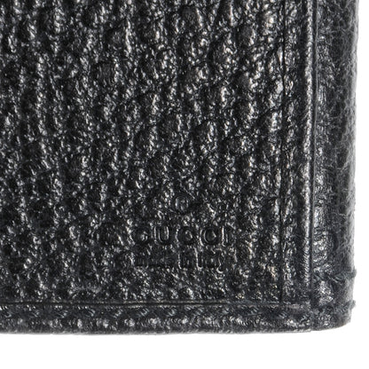 Gucci Leather GG Bamboo Long Wallet Black 4 of 8