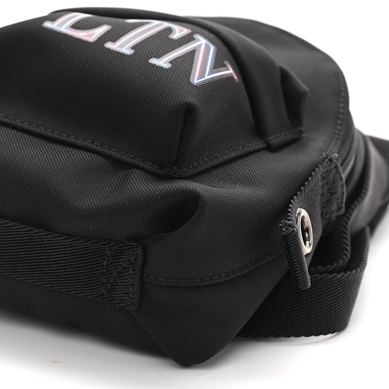 Valentino Garavani Nylon Neon VLTN Mini Backpack Black Multicolor 9 of 9