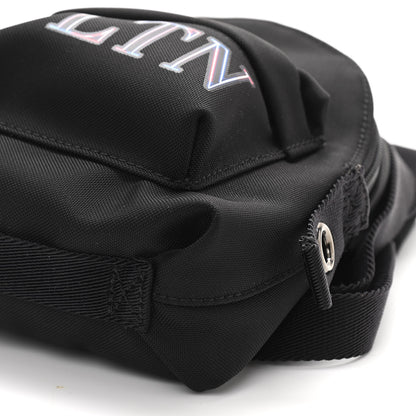 Valentino Garavani Nylon Neon VLTN Mini Backpack Black Multicolor 9 of 9