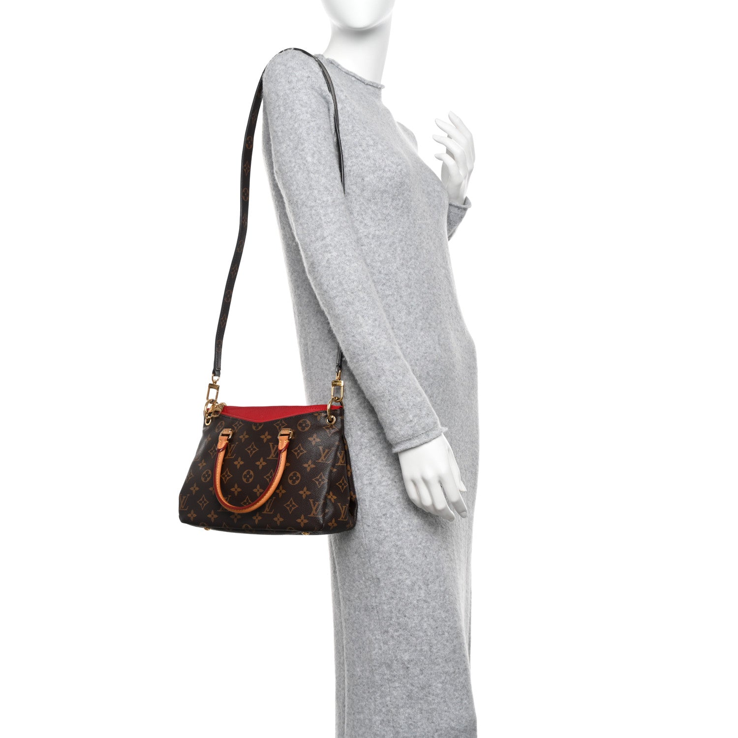 Louis Vuitton Monogram Pallas BB Cherry 2 of 15