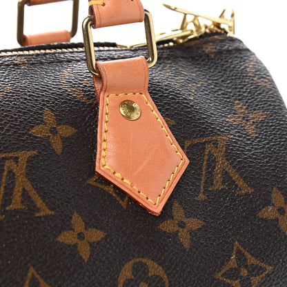 Louis Vuitton Monogram Speedy Bandouliere 25 10 of 12