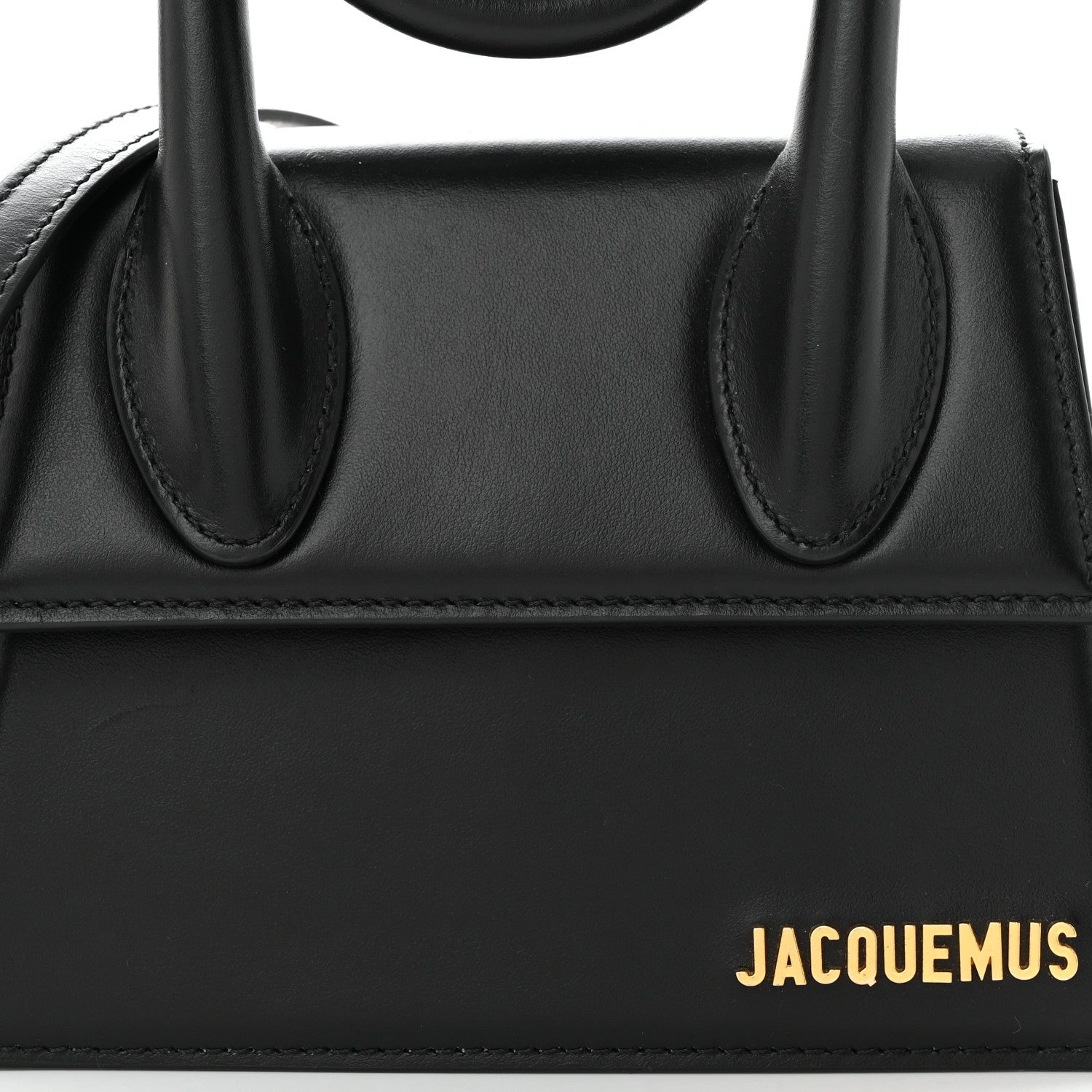 Jacquemus Smooth Calfskin Le Chiquito Noeud Black 7 of 9