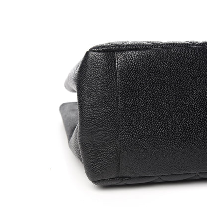 Chanel Caviar Quilted Grand Shopping Tote GST Black 6 of 8