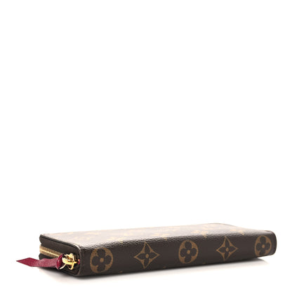 Louis Vuitton Monogram Clemence Wallet Fuchsia 4 of 6