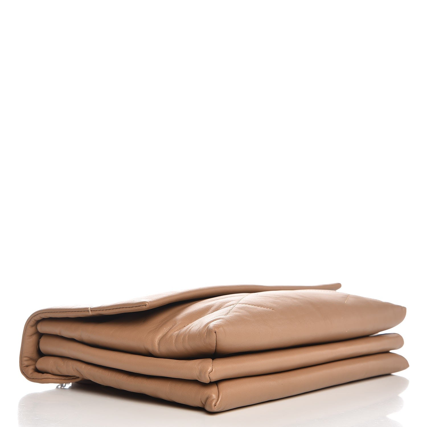 Lanvin Lambskin Quilted Medium Sugar Flap Shoulder Bag Sand 4 of 10