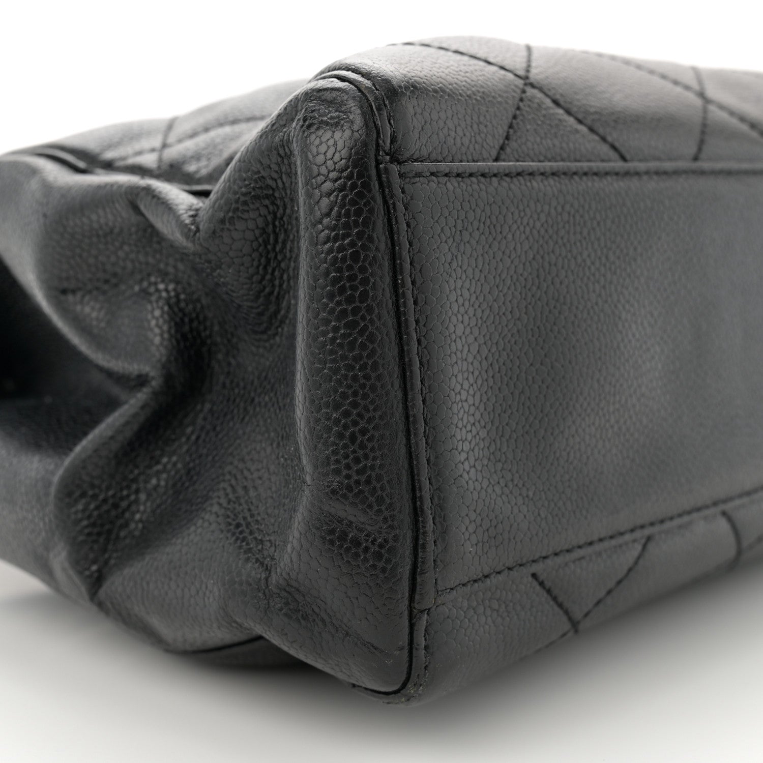 Chanel Caviar Quilted Flap Shoulder Bag Black 9 of 14