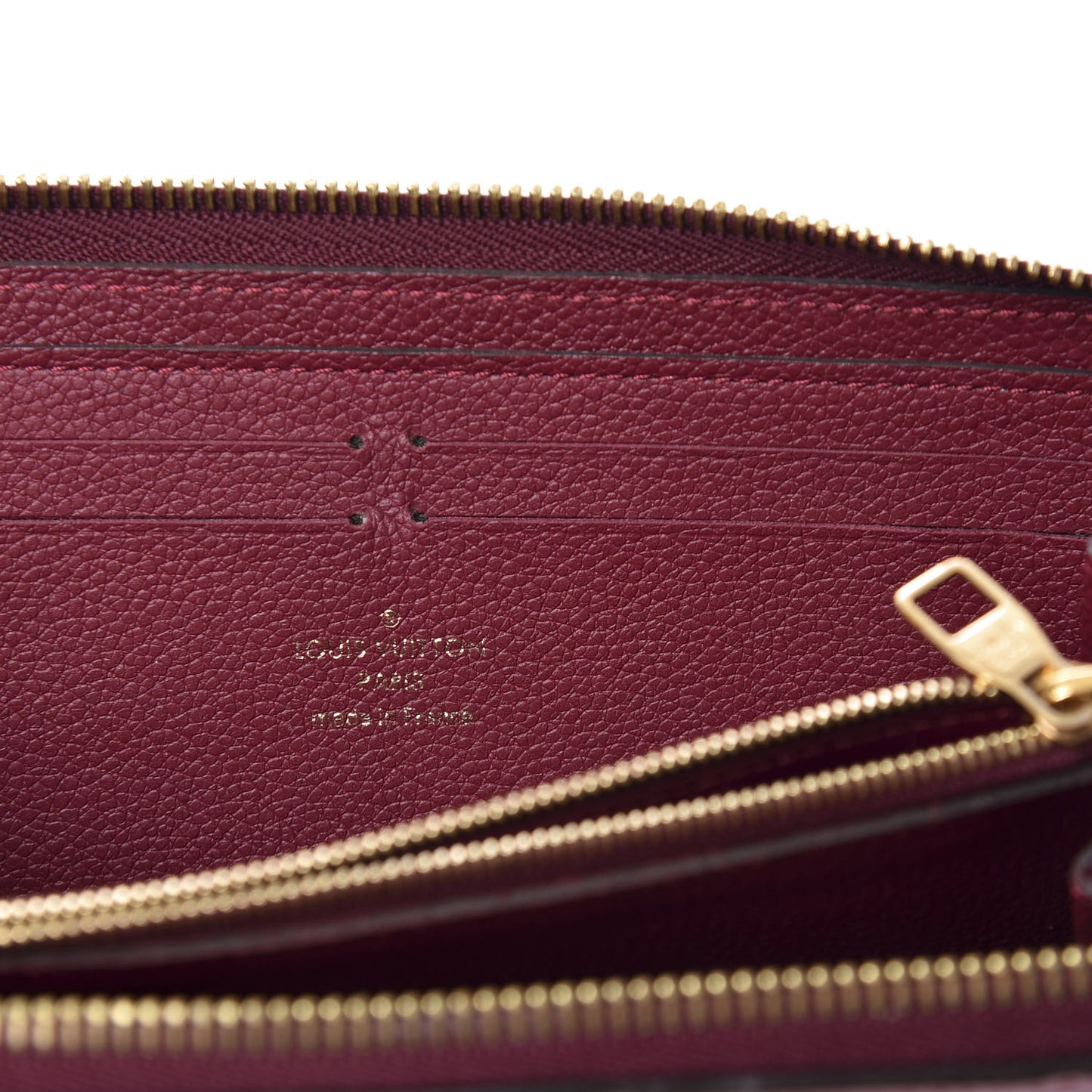 Empreinte Clemence Wallet Raisin