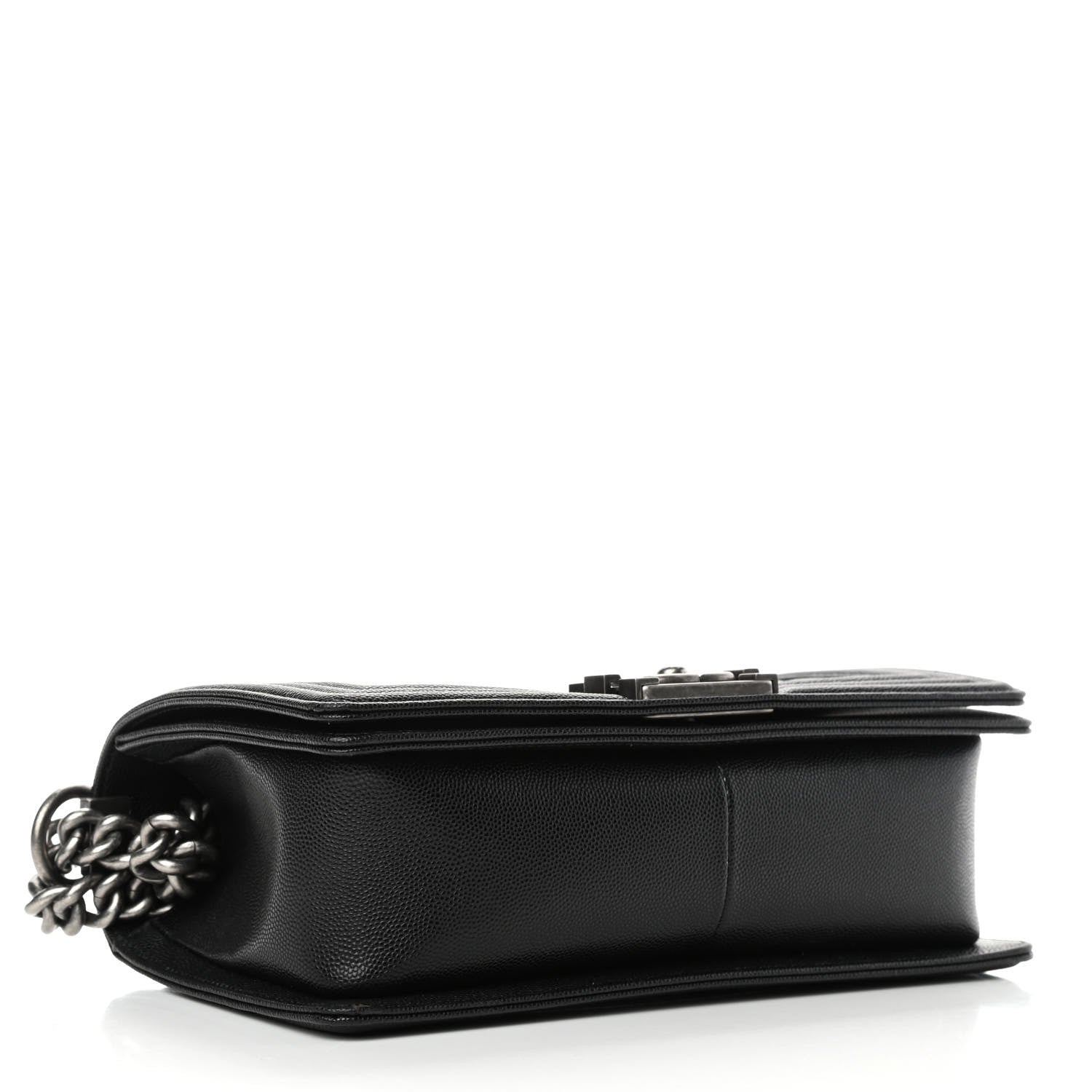 Chanel Caviar Quilted Medium Boy Flap Black 3 of 4