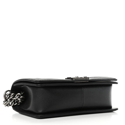 Chanel Caviar Quilted Medium Boy Flap Black 3 of 4