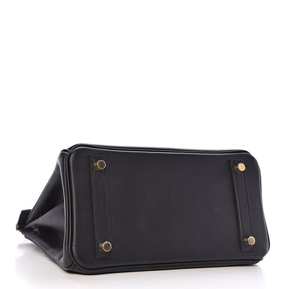 Hermes Veau Jonathan Birkin 25 Black 5 of 32