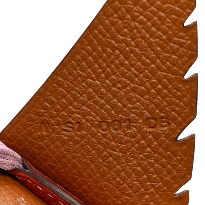 Hermes Epsom Swift Chevre Mysore Birdy Bag Charm Mauve Sylvestre Vert Poppy Gold Nata Craie 4 of 5