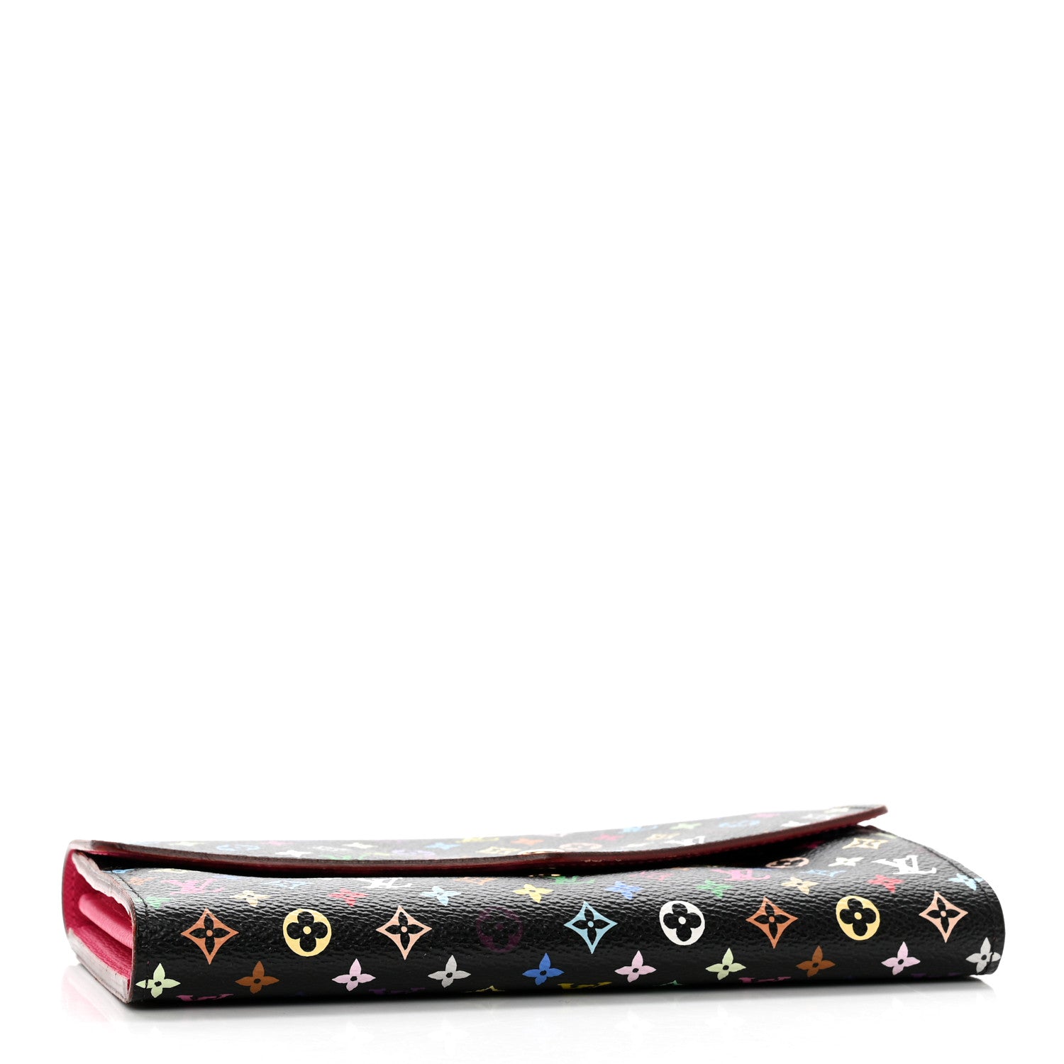 Louis Vuitton Monogram Multicolor Sarah Wallet NM Black Grenade 4 of 13