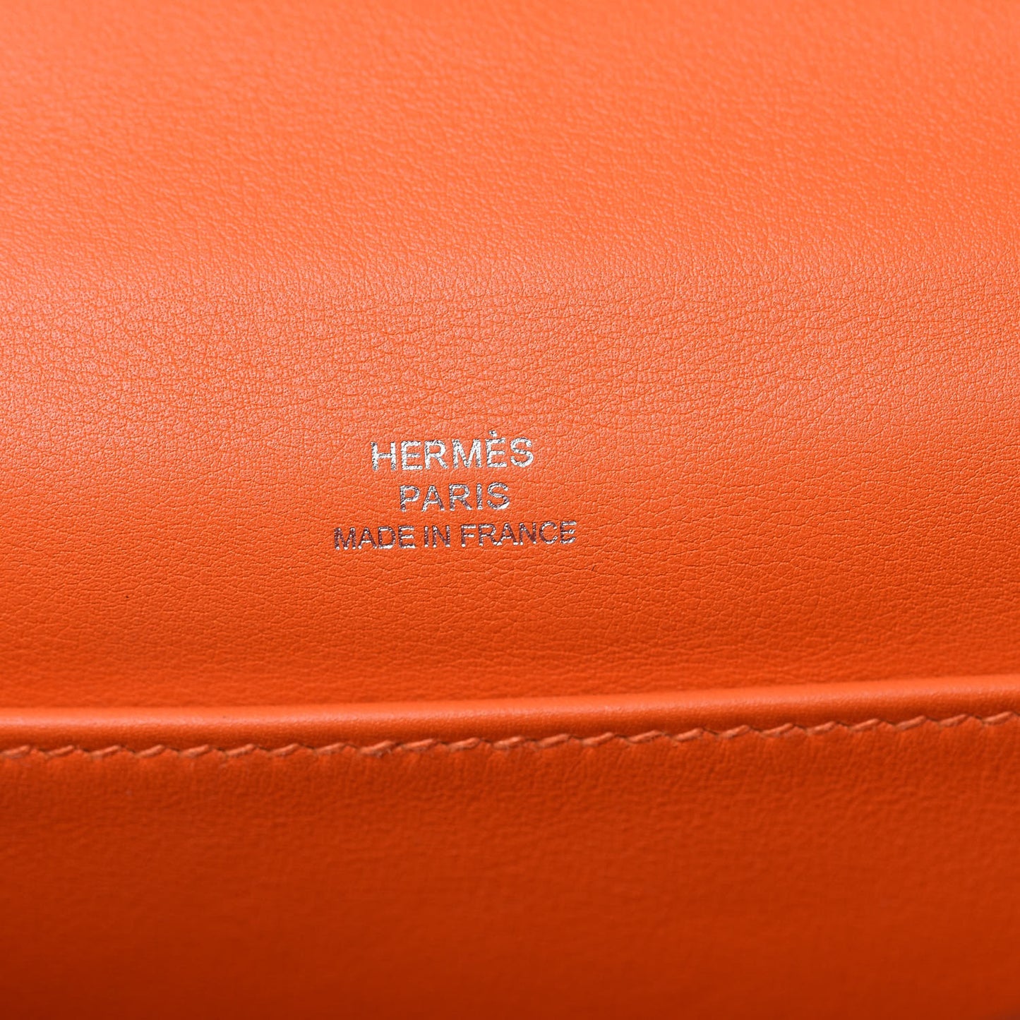 Swift Kelly Pochette Clutch Orange