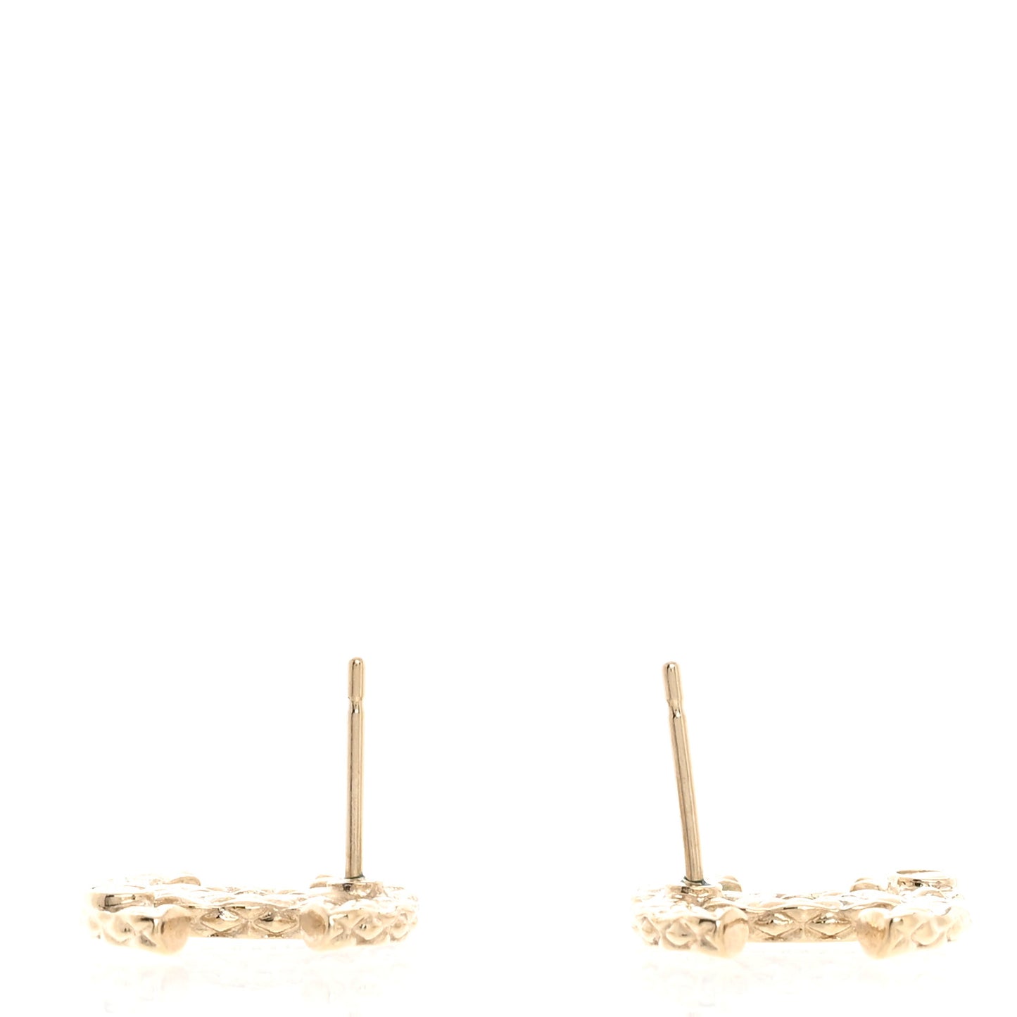 Crystal CC Earrings Gold