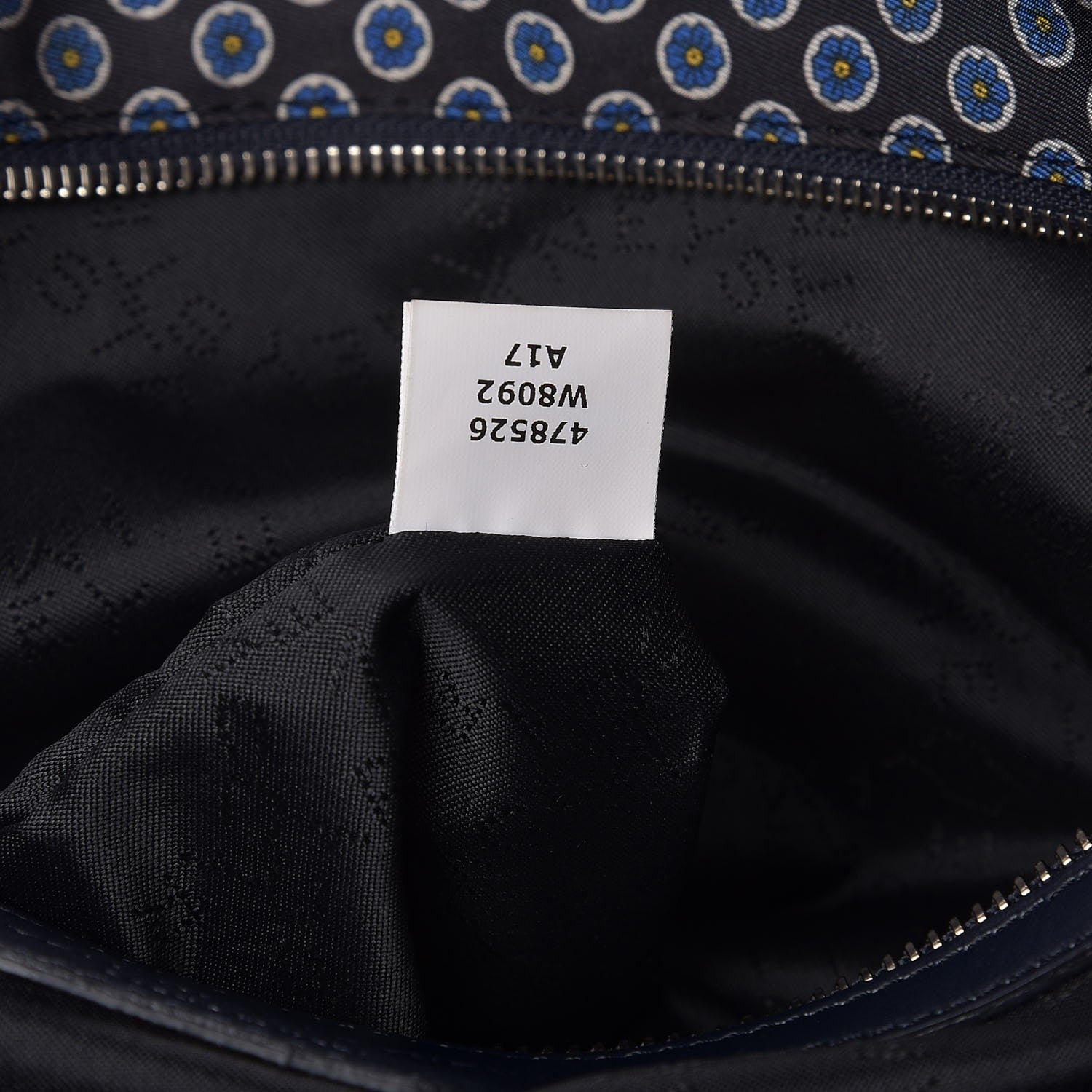 Stella McCartney Nylon Go Flower Print Falabella Tote Blue 8 of 9