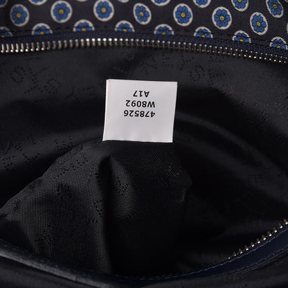 Stella McCartney Nylon Go Flower Print Falabella Tote Blue 8 of 9