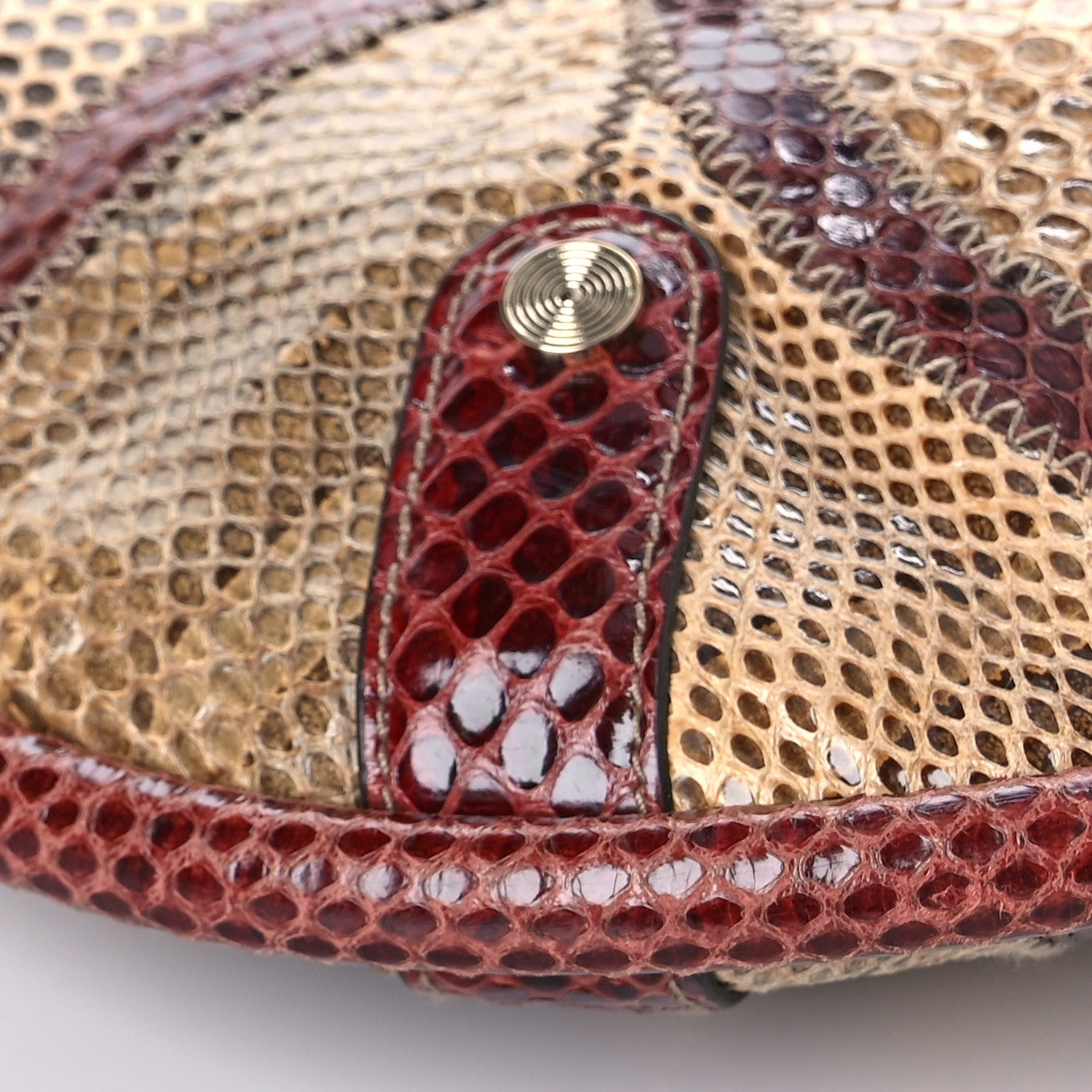 Gucci Exotic Patchwork Britt Medium Shoulder Bag 7 of 9