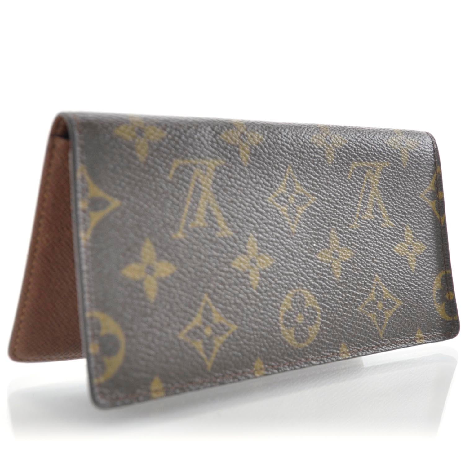 Louis Vuitton Monogram Simple Checkbook Holder Wallet 3 of 6