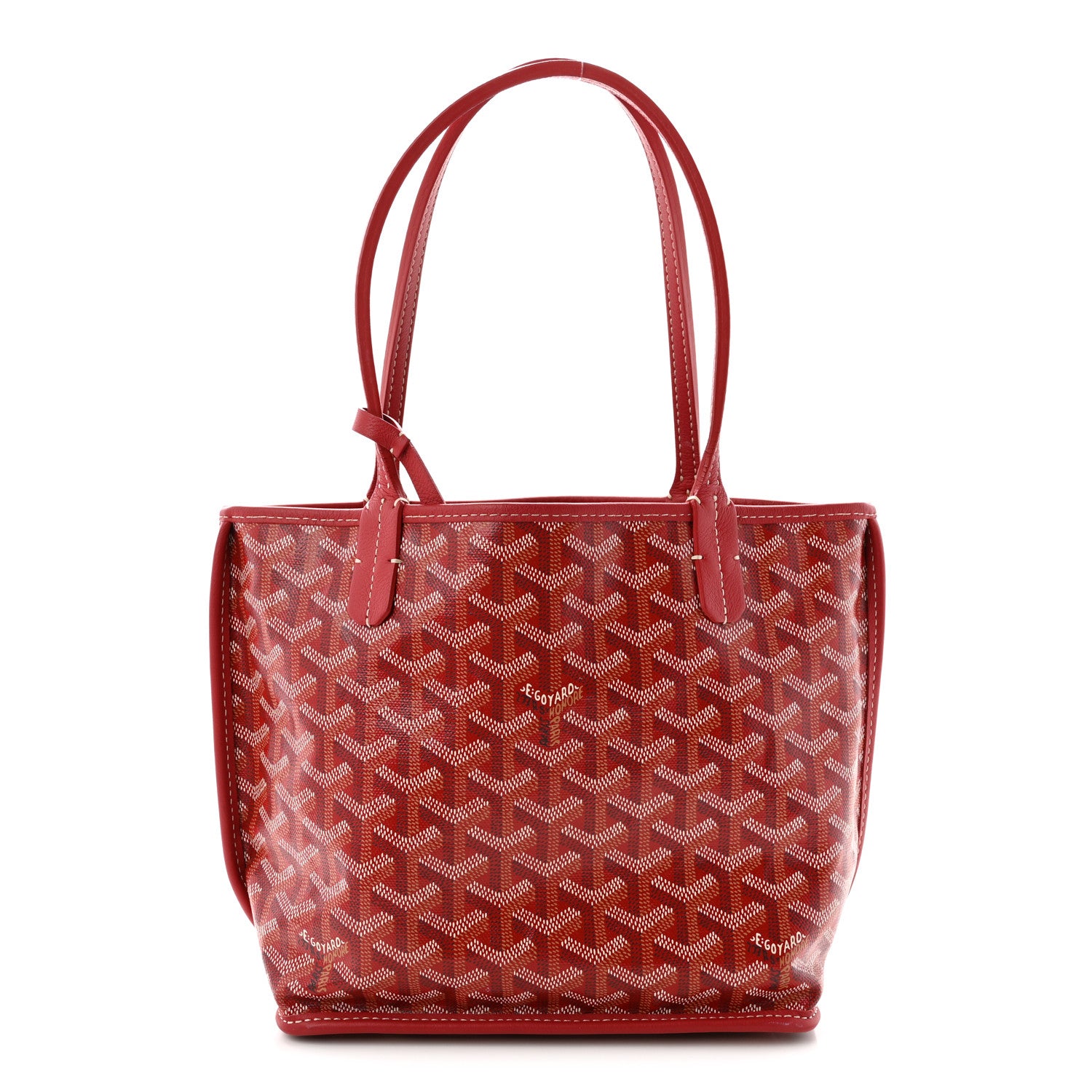 Goyard Goyardine Reversible Mini Anjou Red 1 of 18