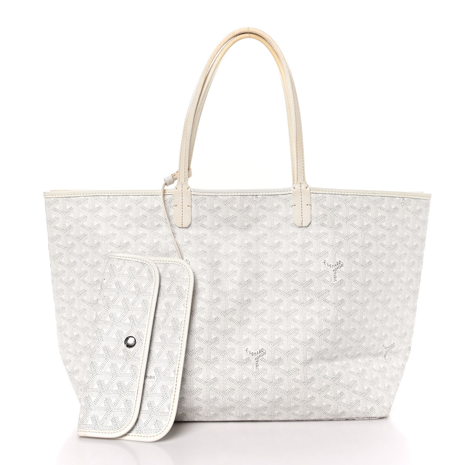 Goyard Goyardine Saint Louis PM White 3 of 13