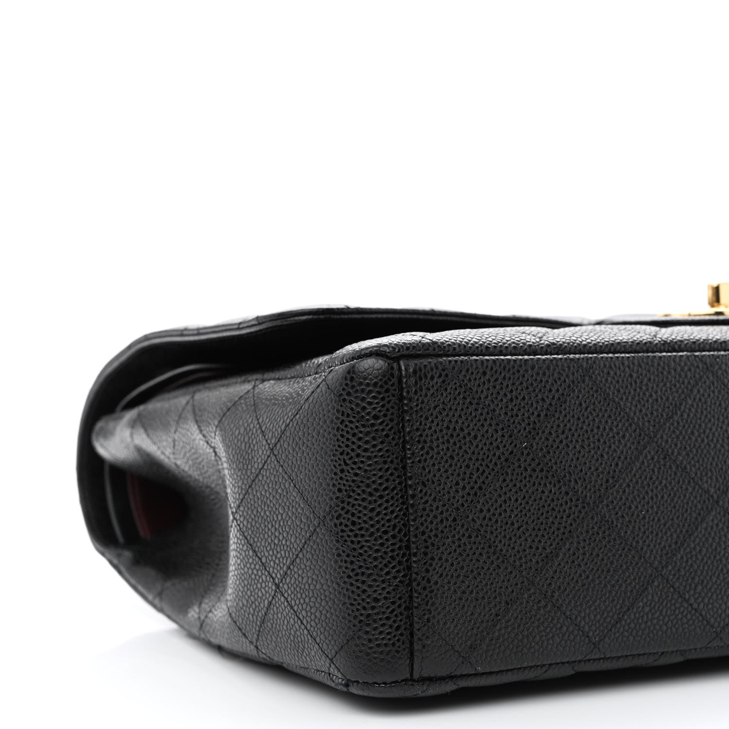 Chanel Caviar Quilted Maxi Double Flap Black 8 of 12