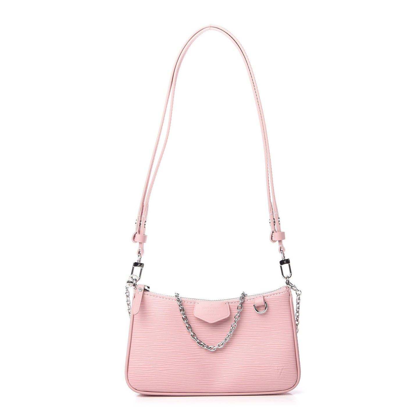 Epi Easy Pouch On Strap Rose Ballerine