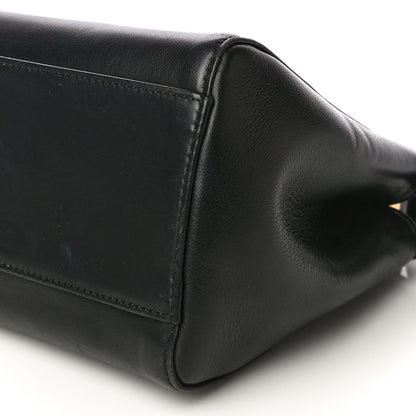 Fendi Nappa Mini Peekaboo Iconic Satchel Black 11 of 26