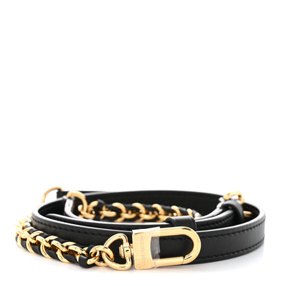 Louis Vuitton Calfskin Speedy Bandouliere 20 Shoulder Strap Black 1 of 4