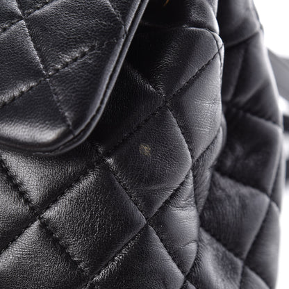 Chanel Lambskin Quilted Small Urban Spirit Backpack Black 10 of 10
