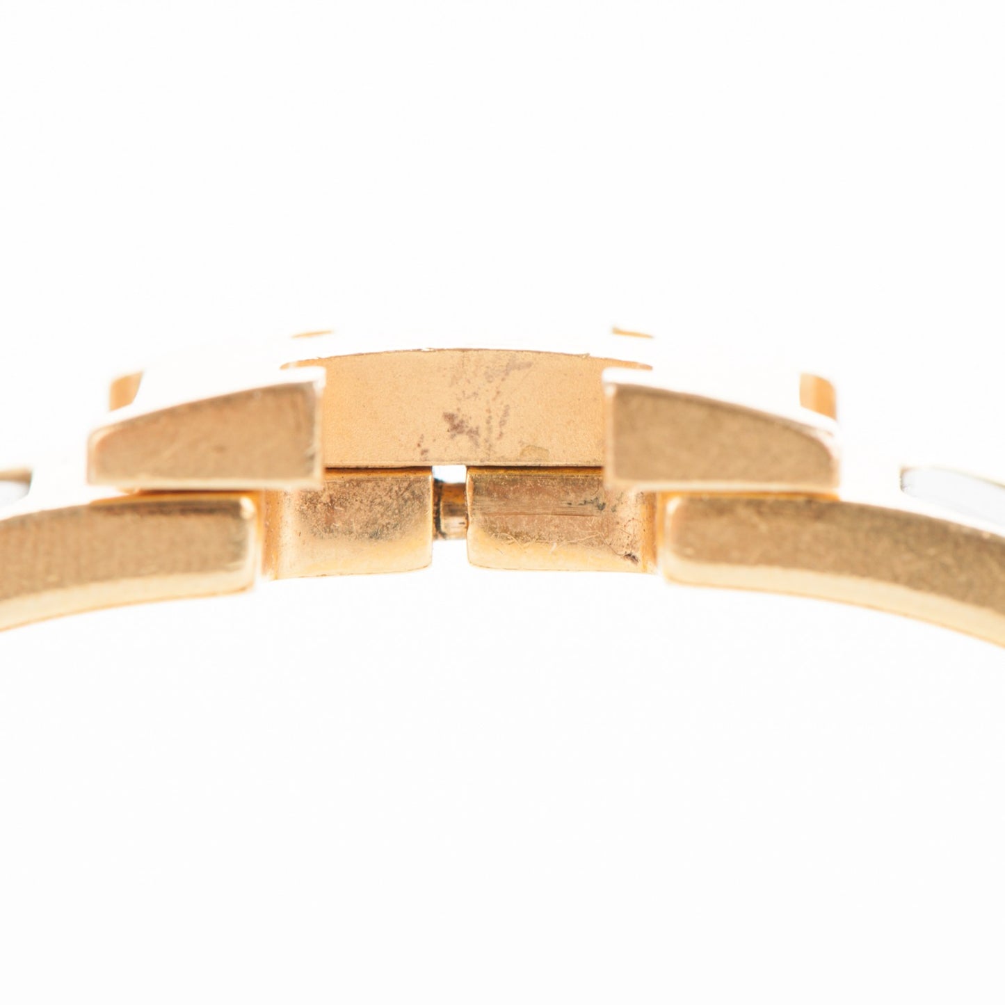 Enamel Clic Clac H Narrow Bracelet PM Ardoise