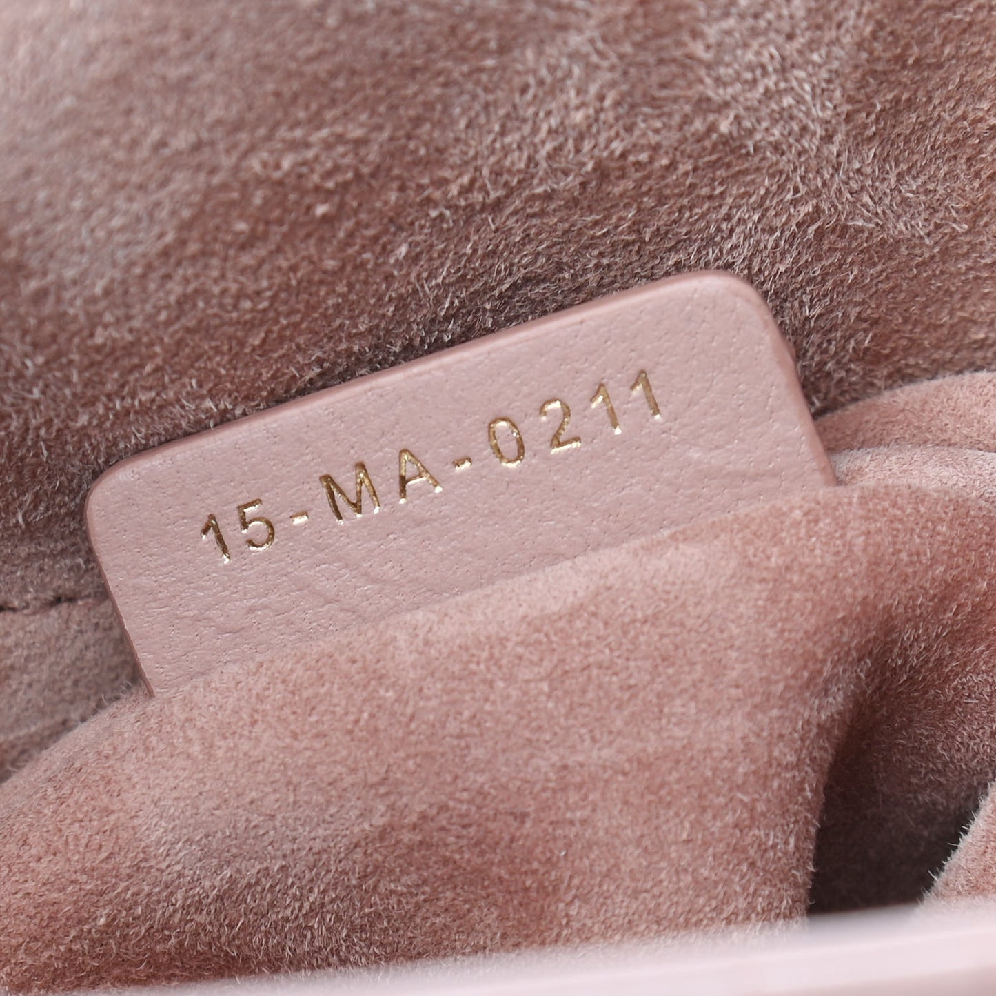 Lambskin Cannage Medium Lady Dior Bois de Rose