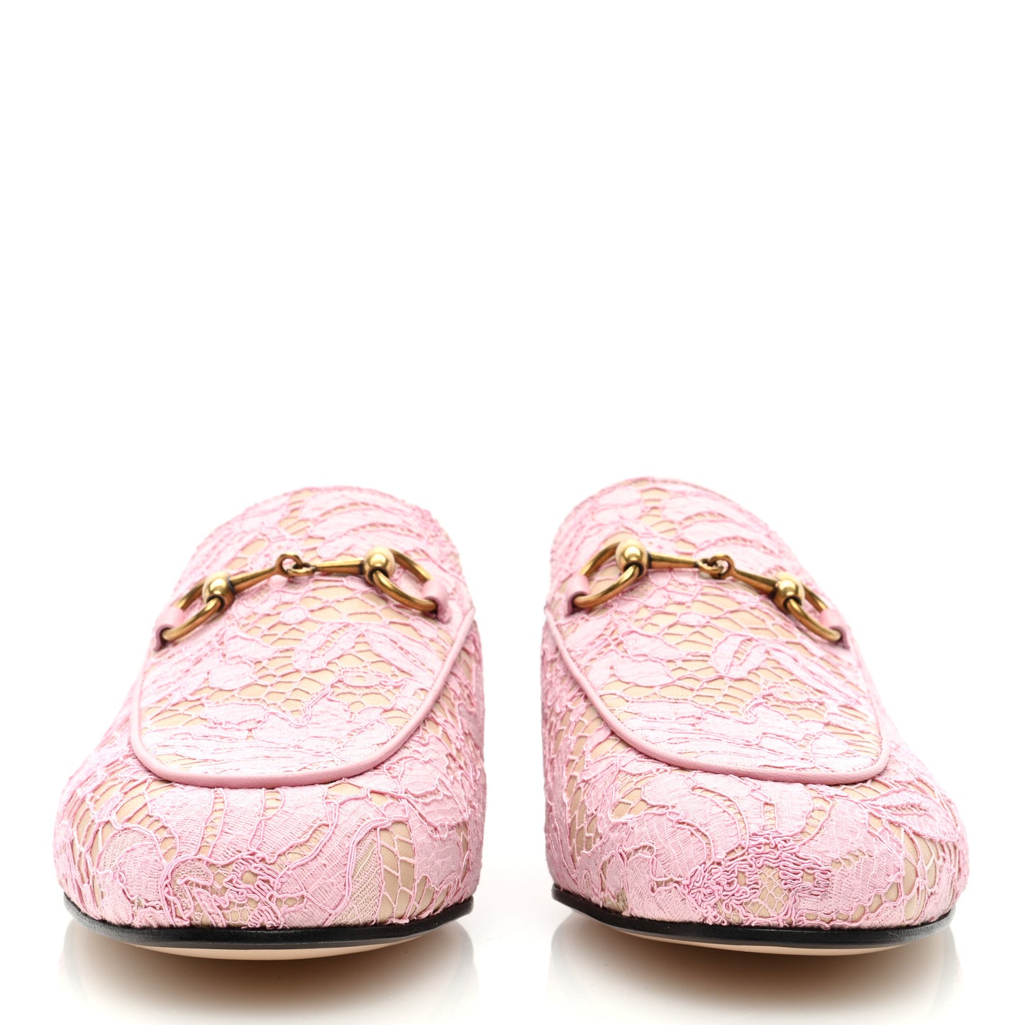 Lace Malaga Kid Womens Princetown Slippers 37 Sugar Pink Skin Rose