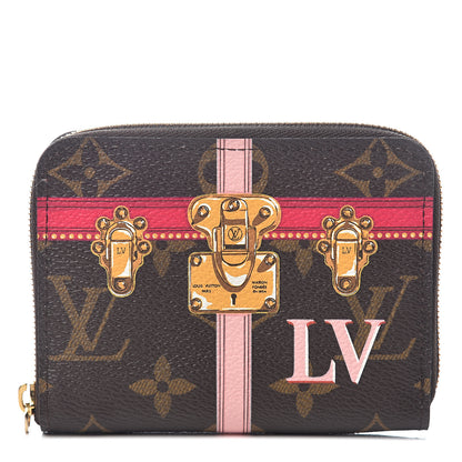Louis Vuitton Monogram Summer Trunks Zippy Coin Purse 1 of 6