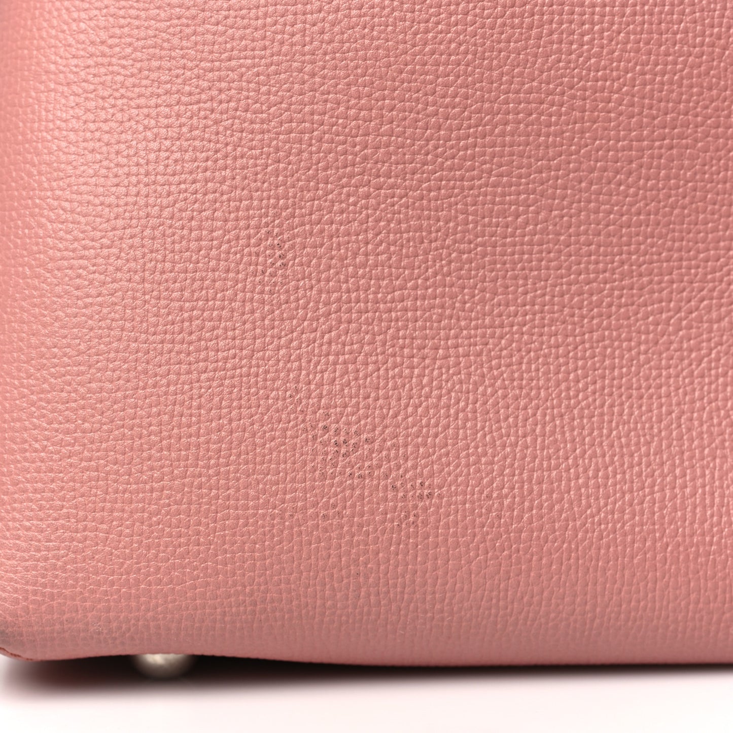 Grainy Calfskin House Check Small Banner Tote Dusty Rose