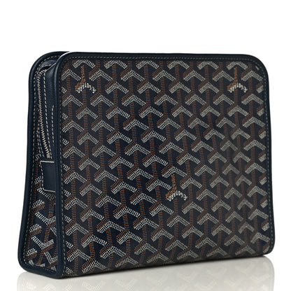 Goyard Goyardine Jouvence Toiletry Pouch Navy 3 of 15