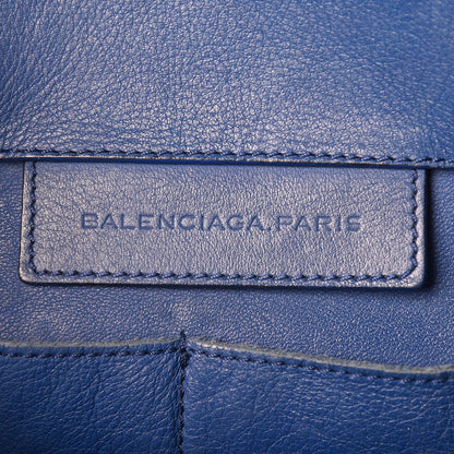 Balenciaga Veau Mini Papier Tote Blue 8 of 22