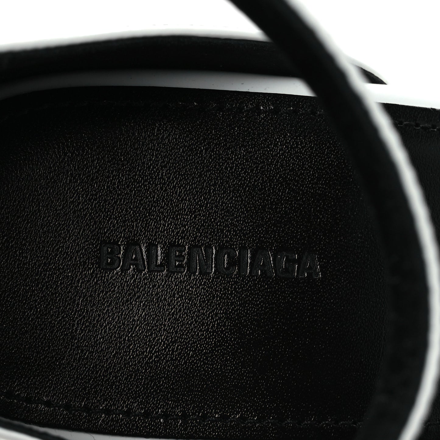 Patent Camden 160mm Platform Pumps 37 White