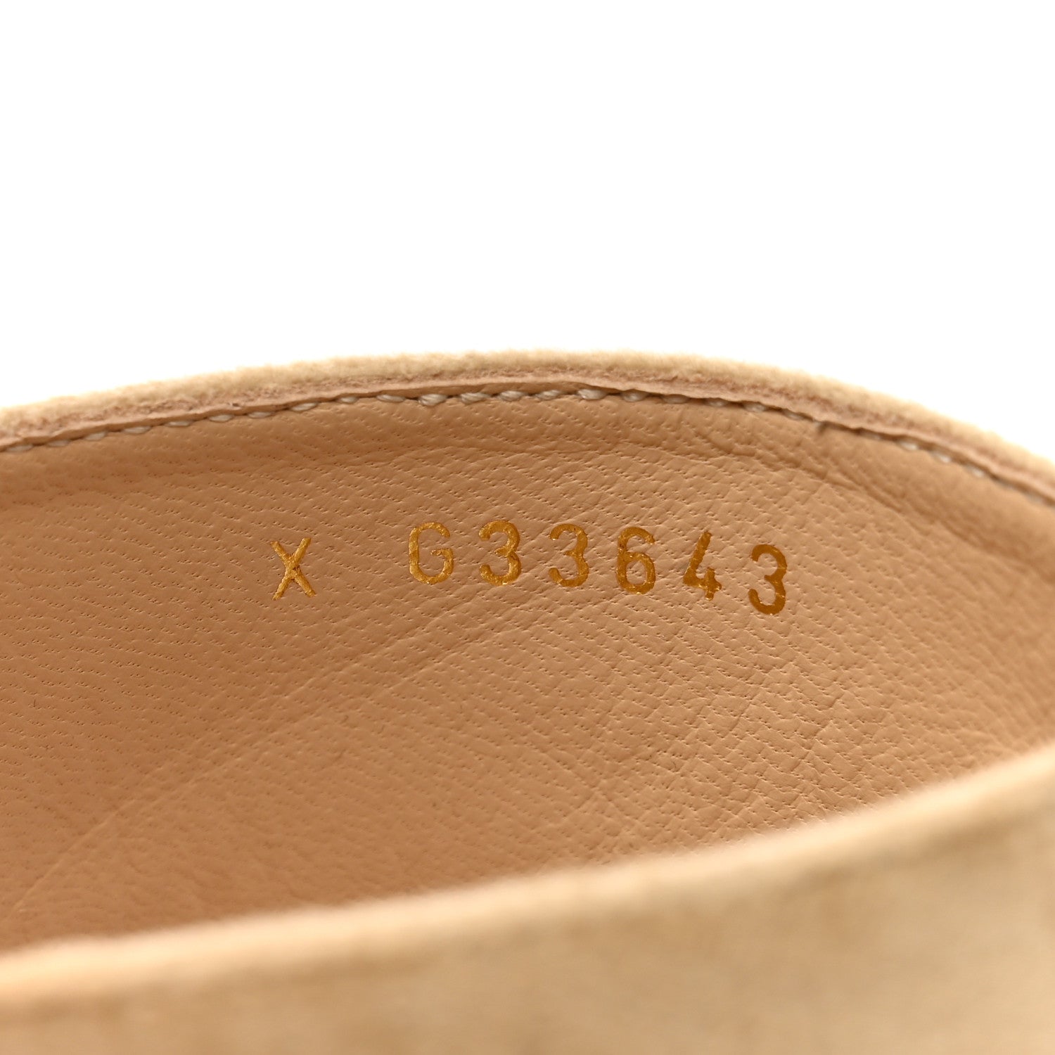 Chanel Velvet Chain Mule Sandals 36.5 Beige 8 of 9