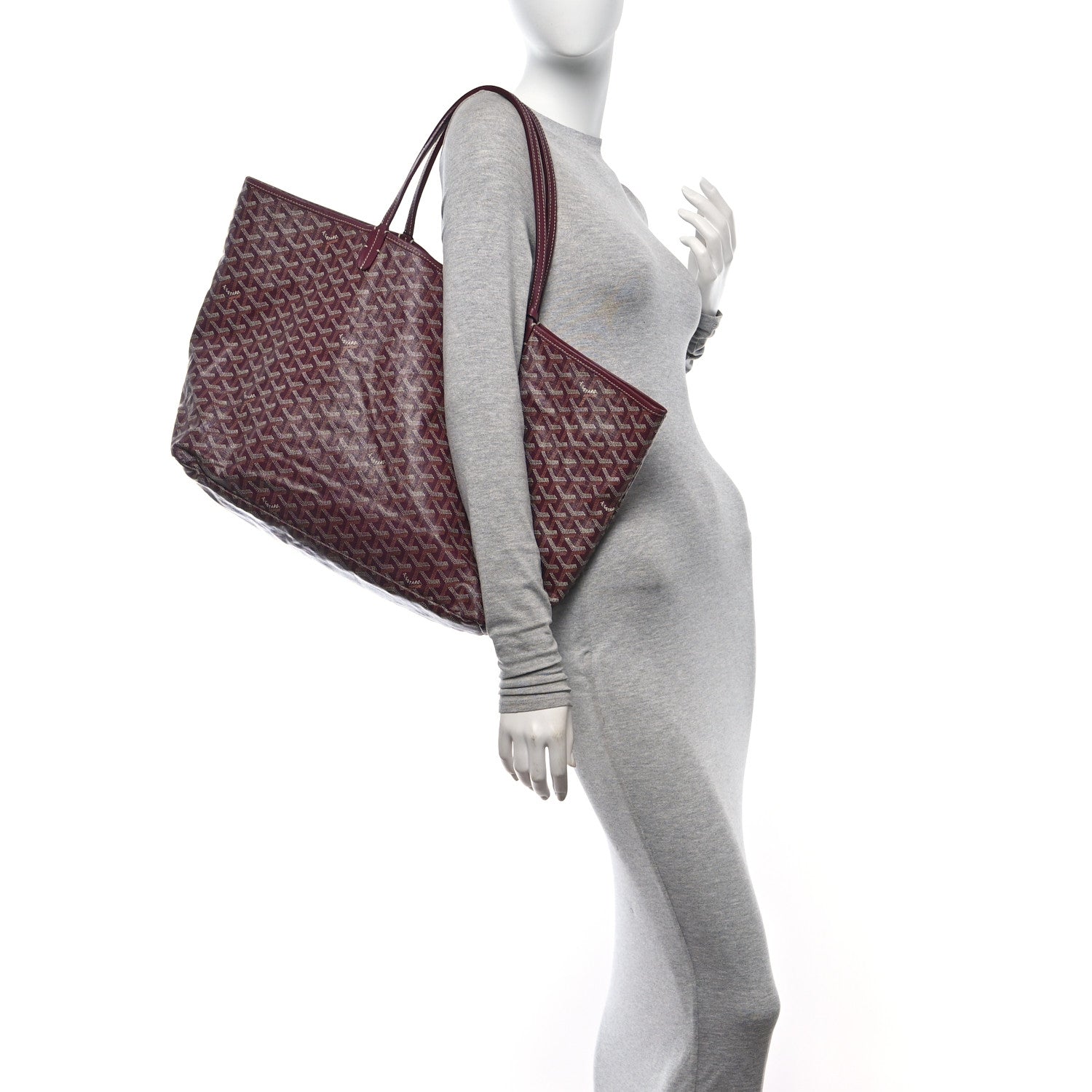 Goyard Goyardine Saint Louis GM Bordeaux 2 of 13