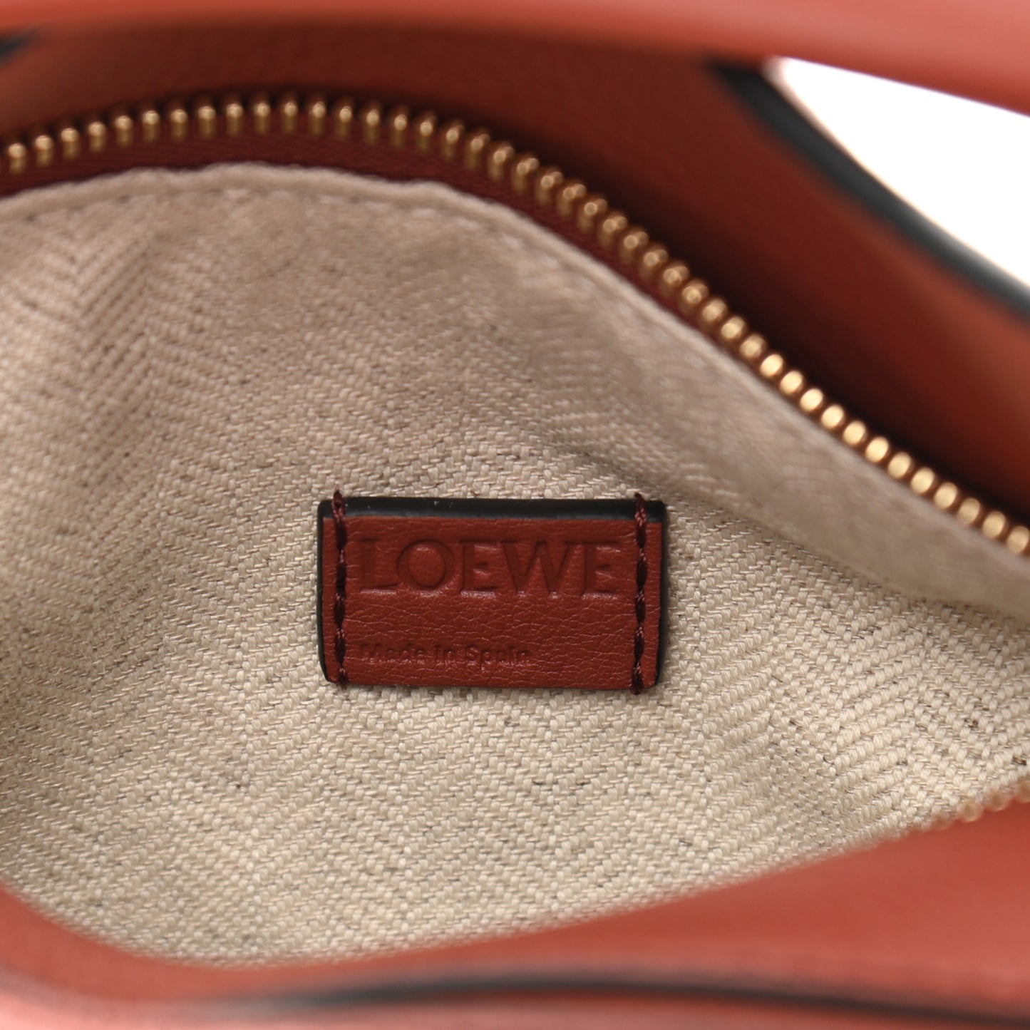 Calfskin Mini Puzzle Bag Spice Pumpkin