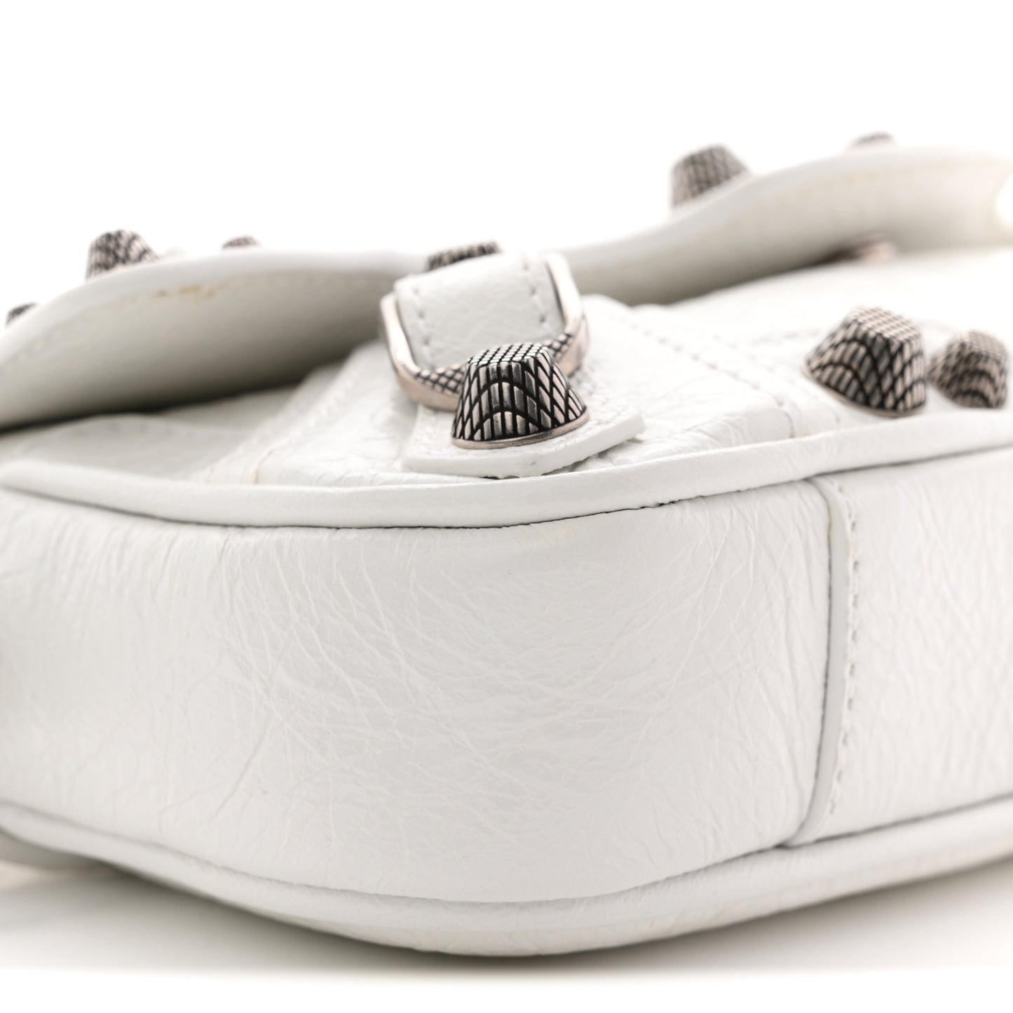 Agneau Arena Le Cagole Sling Bag XS Optic White