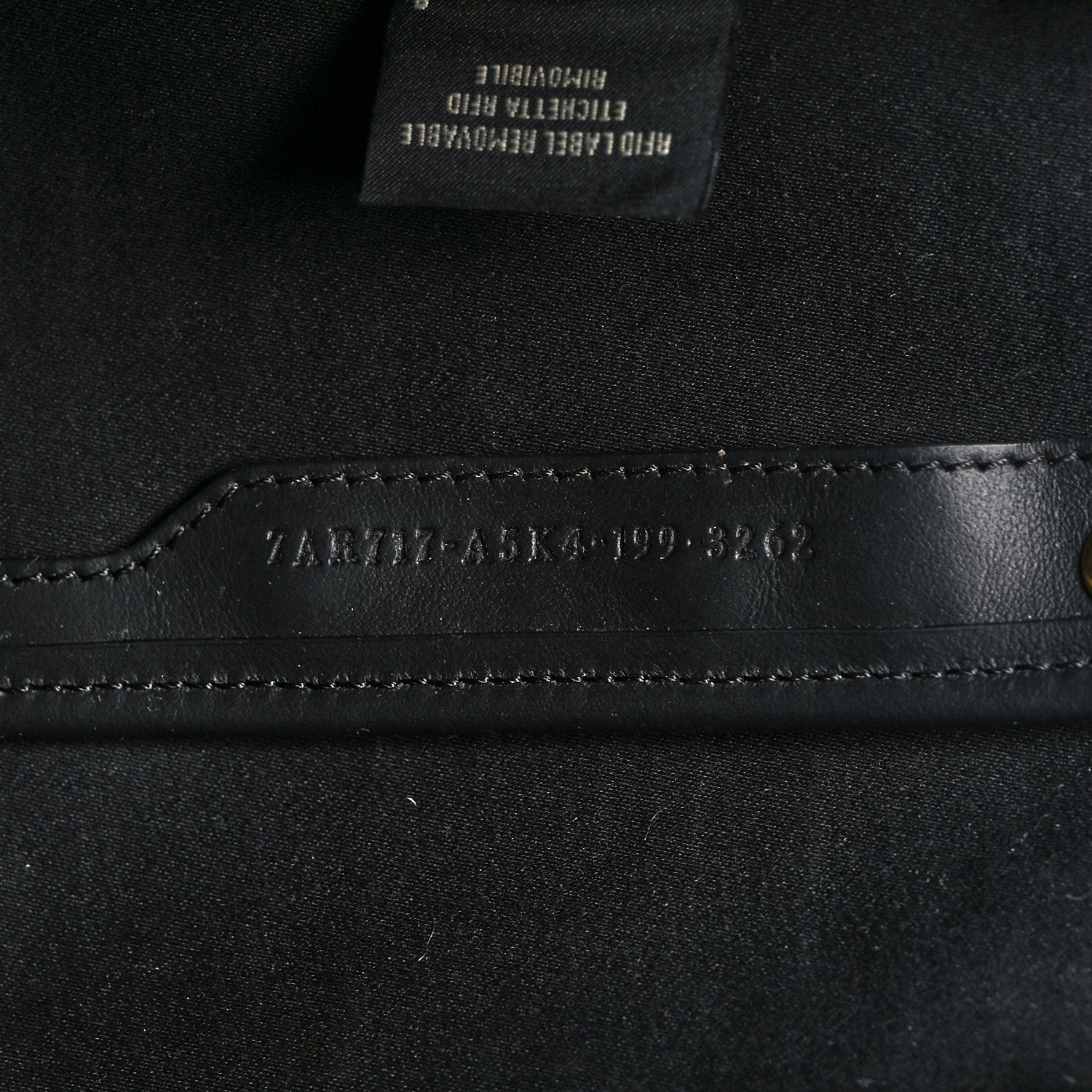 Fendi Glazed Fabric Vitello Century FF 1974 Stamp Patch Mini Peekaboo Defender Cover Mogano Panna Black 8 of 12