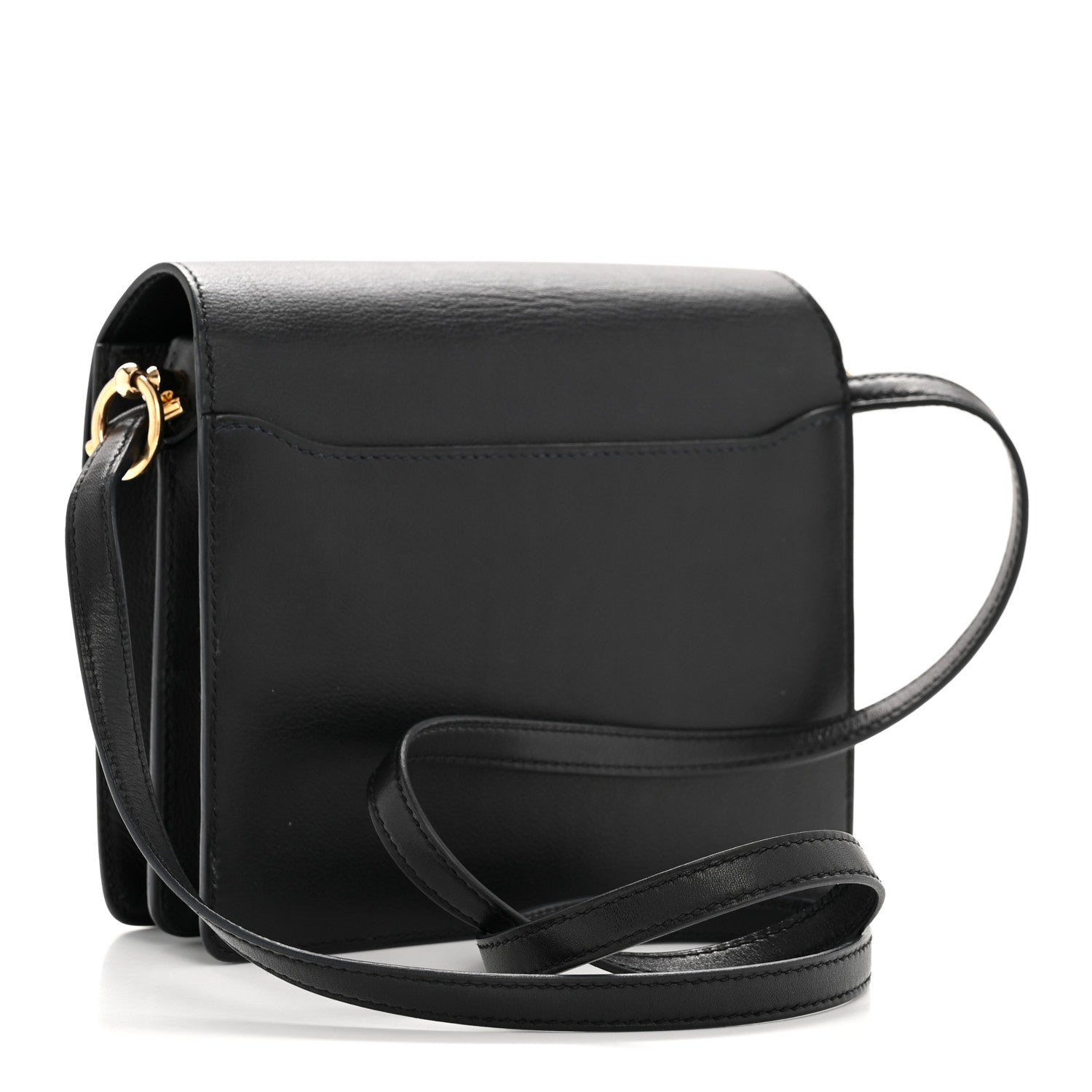 Hermes Evergrain Mini Sac Roulis Bleu Indigo 6 of 37